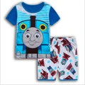 Boys Kids Short Sleeve Thomas T-shirt+Pants Outfits Pajamas Set Sleepwear homewear