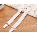 4 Pcs Bed Sheet Fasteners Elastic Grippers Clip Holder
