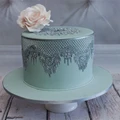 1Pcs Castle Silicone Cake Lace Mat Silicone Lace Mold Fondant Cake Decorating