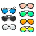 Creative Pilot Sunglasses Mirror Photochromic Sun Glass UV400 Protection Unisex Eyewear