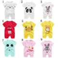 Ready stock baby rompers Newborn Infant Baby Boy Girl Short sleeve kids clothes