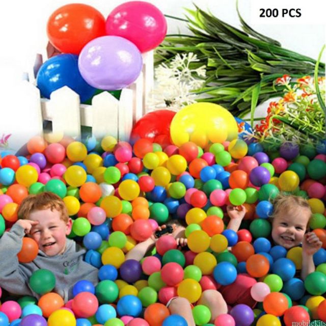 BOLA KOLAM KHEMAH Soft Play Balls ??Kids Baby Toy for Ball Swim Pool Colorful