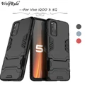 Vivo iQOO 3 5G Phone Case & Hard Plastic Hidden bracket Cover