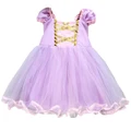 Princess Girl Dress For Birthday Party Tutu Cosplay Costume Summer Clothes 2-6T