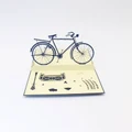 Greeting Card Handmade 3D Paper Carving Gift Bicycle Happy Birthday Thank You