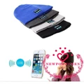 WER-Soft Warm Beanie Hat Wireless Bluetooth Smart Cap Headset Headphone Speaker
