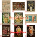 Retro poster Funny Beer series 4 Wall stickers home