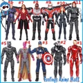 Action Figure Marvel Captain America Iron Man Bahan PVC