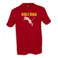 Voltron Spoof Logo Men's Shirt Short Sleeve Men's Tshirt Red