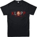 Jurgen Klopp T-Shirt, Klopp To The Kop T-Shirt Liverpool Inspired Fan Top Black