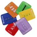 6pcs Kids Learn To Zip Button Snap Buckle Tie Lace Up Plates Educational Toy