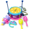 5pcs/set Musical Instruments Playing Set Colorful Educational Toys For Kid