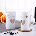 PREORDER: Fall in Love Couple Porcelain Mugs Set (Set of 2)