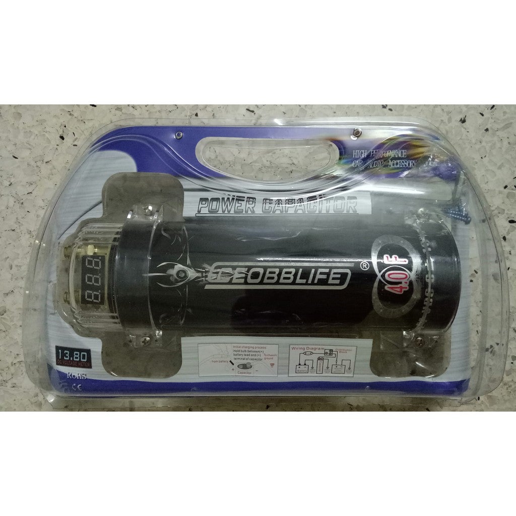 IN CAR AUDIO POWER CAPACITOR (Q-PERTORS)*