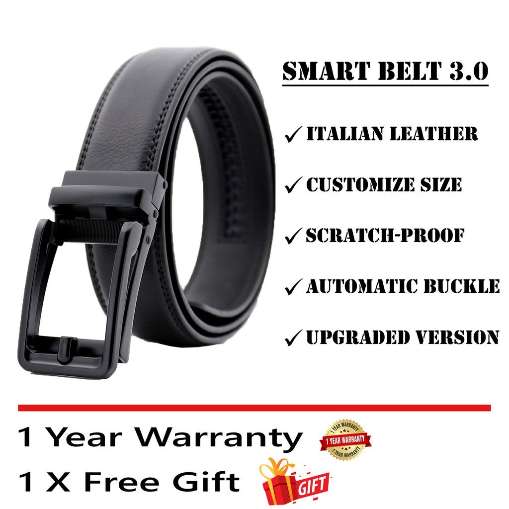 Men's Automatic Leather Belt