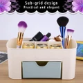 Multifunctional Desktop Organizer Drawer Makeup Storage Box