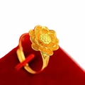 DP Lotus Ring Lady Fashion Jewelry
