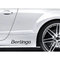 2Pcs/Pair 2x Side Skirt Stickers fits Citroen Berlingo Premium car Decals BL7