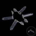 ?100pcs 2ml Micro Centrifuge Tube Vial Clear Plastic Vials Container Snap Cap