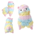 Rainbow Amuse Alpaca Plush Toy Lama Alpacasso Doll Cotton Stuffed Animal Toys