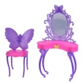 Butterfly Dressing Makeup Table Furniture for Barbie Doll(Random Color)