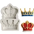 Crowns from Princess Queen 3D Silicone Mold Fondant Cake Cupcake Decorating