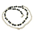 Ladies Style Pearl Chain Belt (Gold/Black)