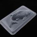 New 3D Koi Fish Shape Plastic Cake Chocolate Jelly Sugarcraft Mould Rice Mold