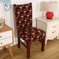 MECEROCK 1pc Stretch Spandex Chair Cover Pattern LXGK