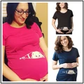 women maternity dress large size t-shirt