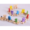 Creative 0-9 number wooden train-??0-9??????????????