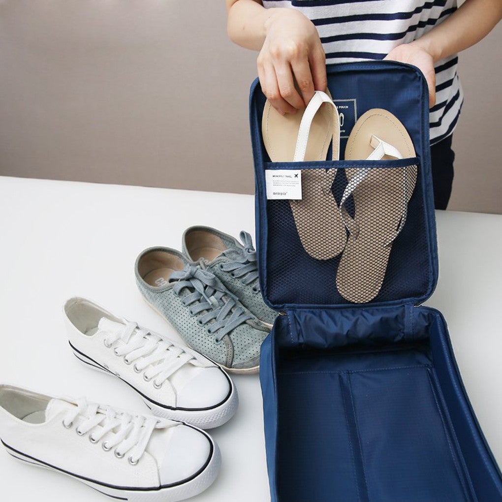 Travel Luggage Shoes Bag Pouch Zipper Nylon Organizer fine