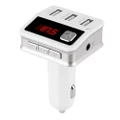 BC12 3USB Car Bluetooth Hands-free MP3 Player Charger FM Transmitter New