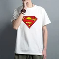 Fashion Superman T Shirt Summer Style Men Casual T-shirt Superhero Top