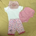 Branded Baby girl outfit set