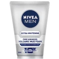 Nivea Men 10 In 1 Extra Whitening Pore Minimiser Mud Foam 100g
