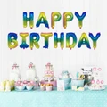 13pcs 16inch HAPPY BIRTHDAY Colorful Letters Foil Baloon Birthday Party Decor