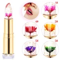 1pc Jelly Flower Lipstick Color Changing Lip Moisturizing