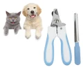 Dog Nail Clippers Trimmer,Cat Dog Pet Claw Grooming Tool Scissors with file