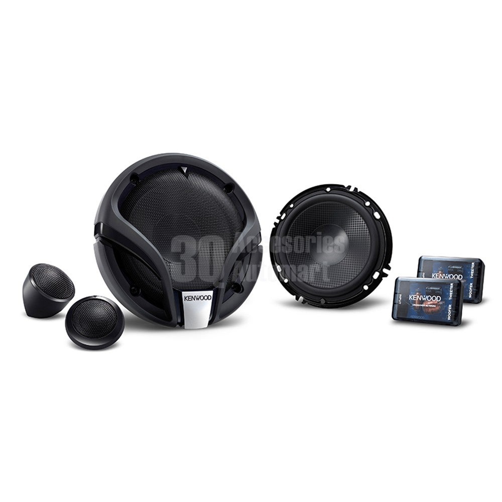 Kenwood KFC-M614P Car Audio Component Speaker With Crossover