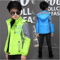 Kids Boys Hoodies Jacket Winter Waterproof Windproof Warm Outerwear Coat
