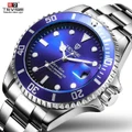TEVISE Automatic Mechanical Men's Watch Waterproof Luminous Men Calendar Watch