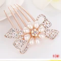 French twist hair pin /clip / comb (Diamond and Pearl)