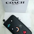 COACH/ F28396, a long chain zipper female purse.