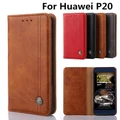 Flip Huawei P20 Case Cover Wallet Leather Stand Card Huawei P20 Phone Bag Case