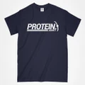 Graphic Tees Protein Addict Bodybuilder training Tee Men T Shirt Fashion