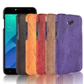 Wood color Soft Casing For Asus ZenFone 4 Selfie ZD553KL Case Leather Casing