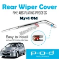 Perodua Myvi Old Car Rear Wiper Chrome Cover Trim Fine ABS Plating
