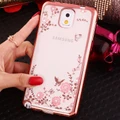 ?LESHISHOP? Samsung Galaxy Note 3 / Note 5 / Note 8 / Note 10 / Note 10 Plus Soft Floral Phone Cases