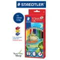 STAEDTLER 136 LUNA Permanent 12 Colour Pencil (Long) - NRL12C